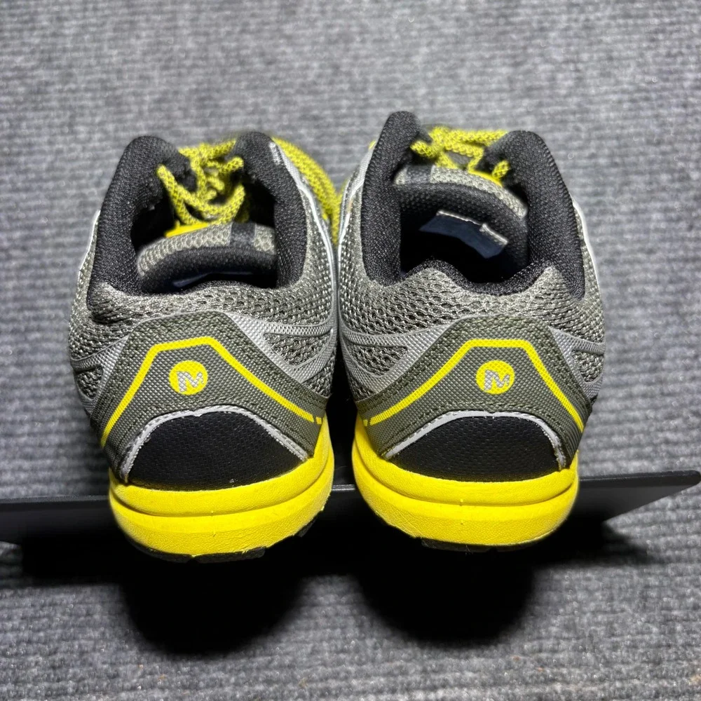 Merrell Mont Mavis Deep Olive Yellow Trail Running Shoes Mens 9.5 J047802 - Picture 7 of 8